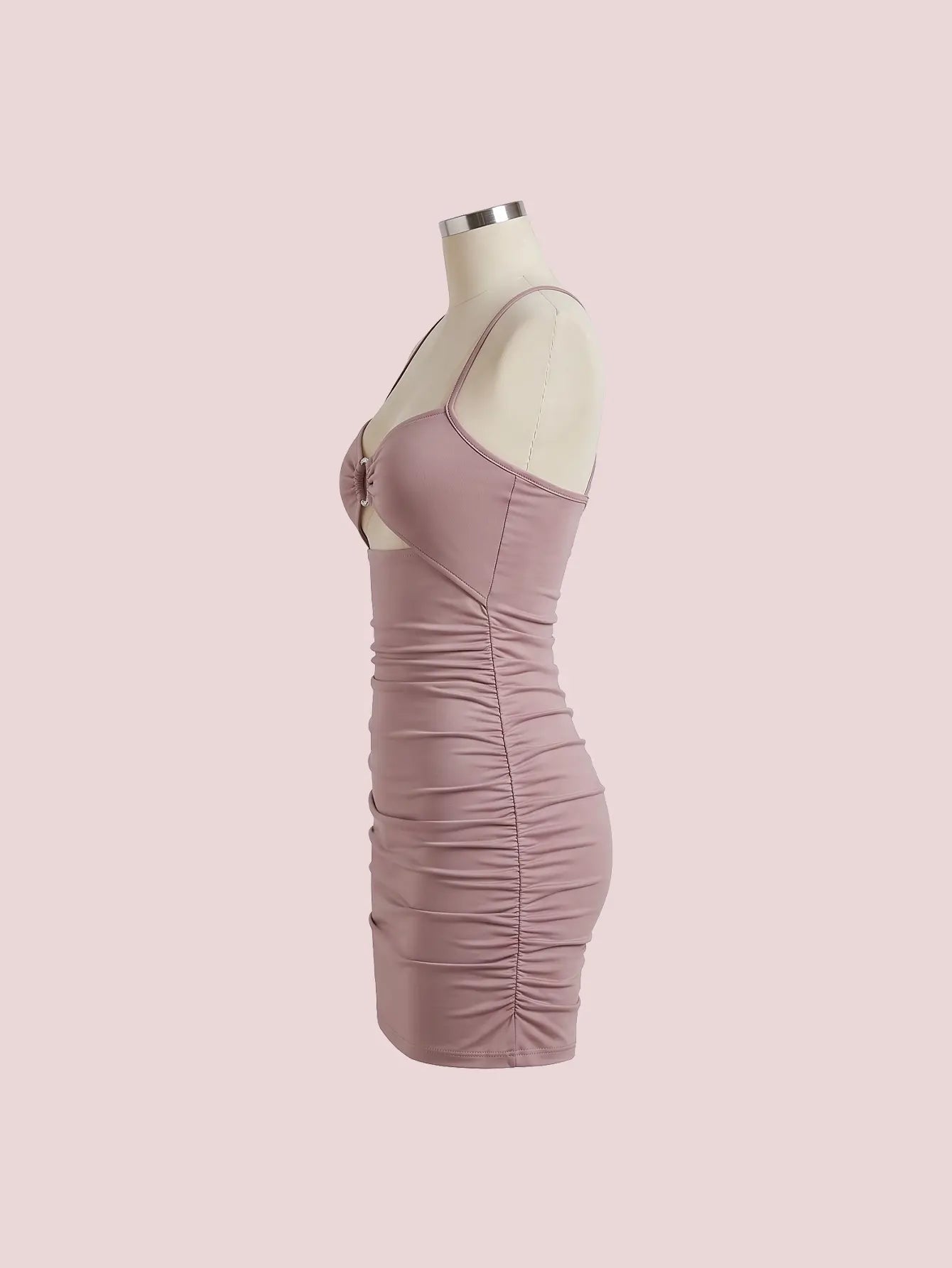 SHEIN PetitDoll with Thin Straps and Rings, Slim Fit and Attractive