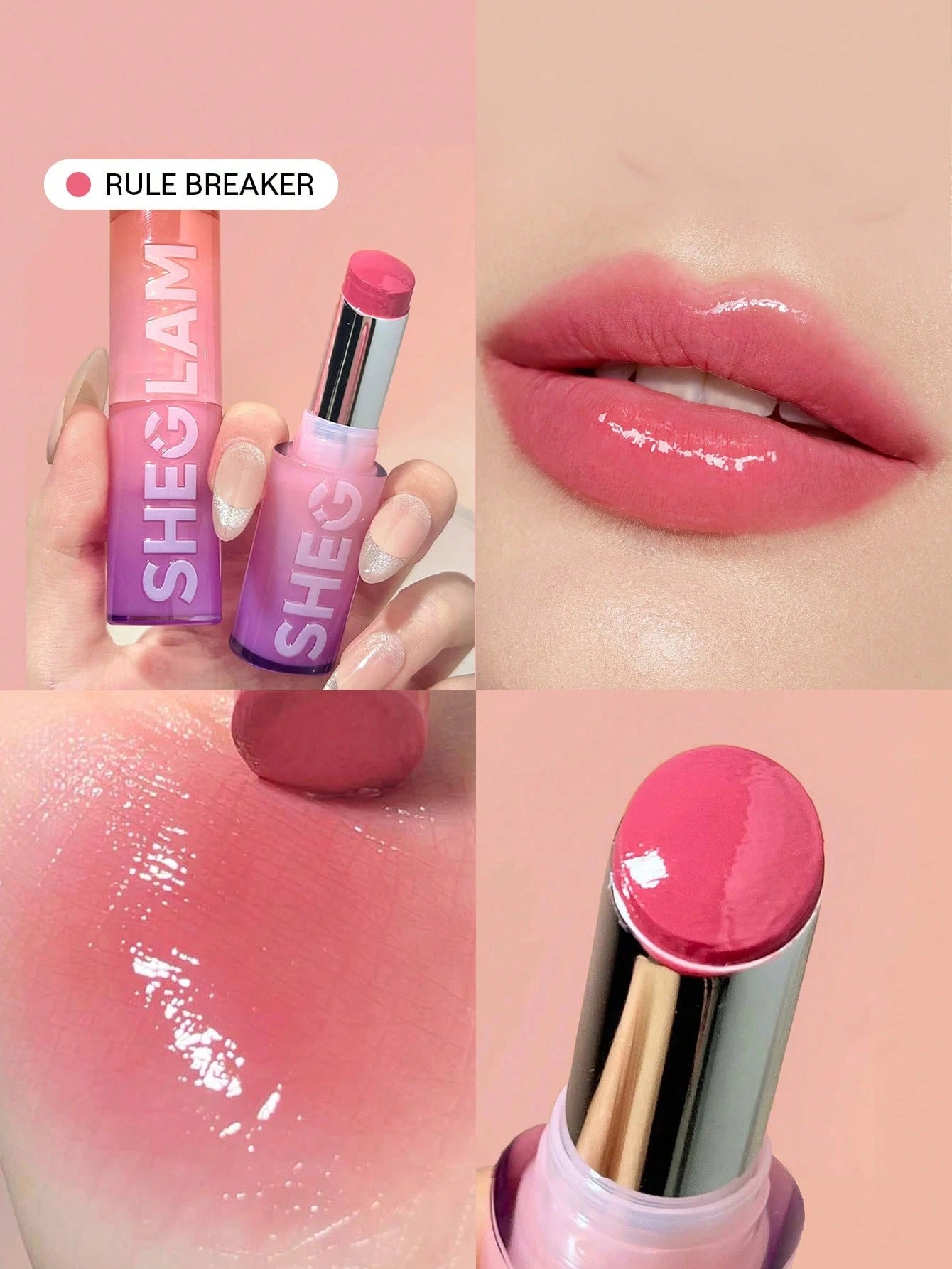 SHEGLAM Mirror Kiss High-Shine Lipstick