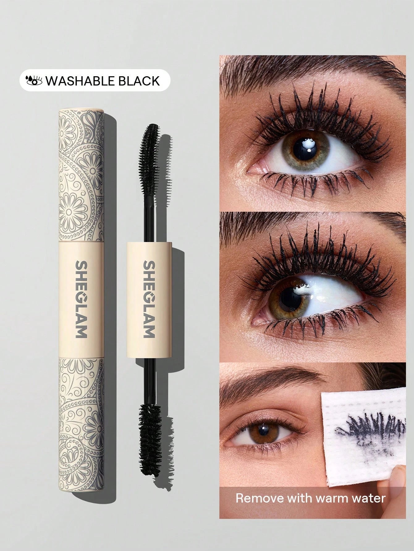 SHEGLAM All In One Volume Length Black Mascara Set