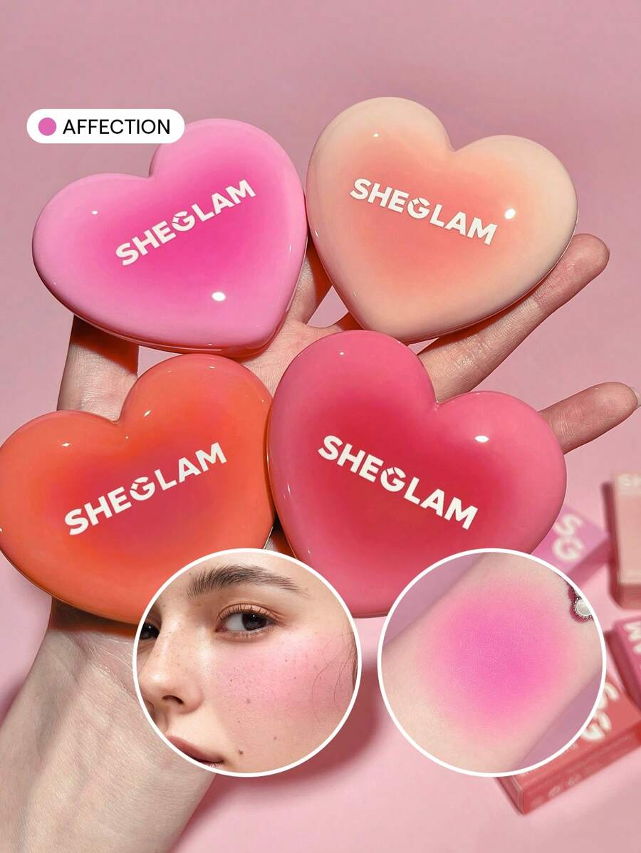 SHEGLAM Playing Cupid Heart Blush for Lips and Cheeks