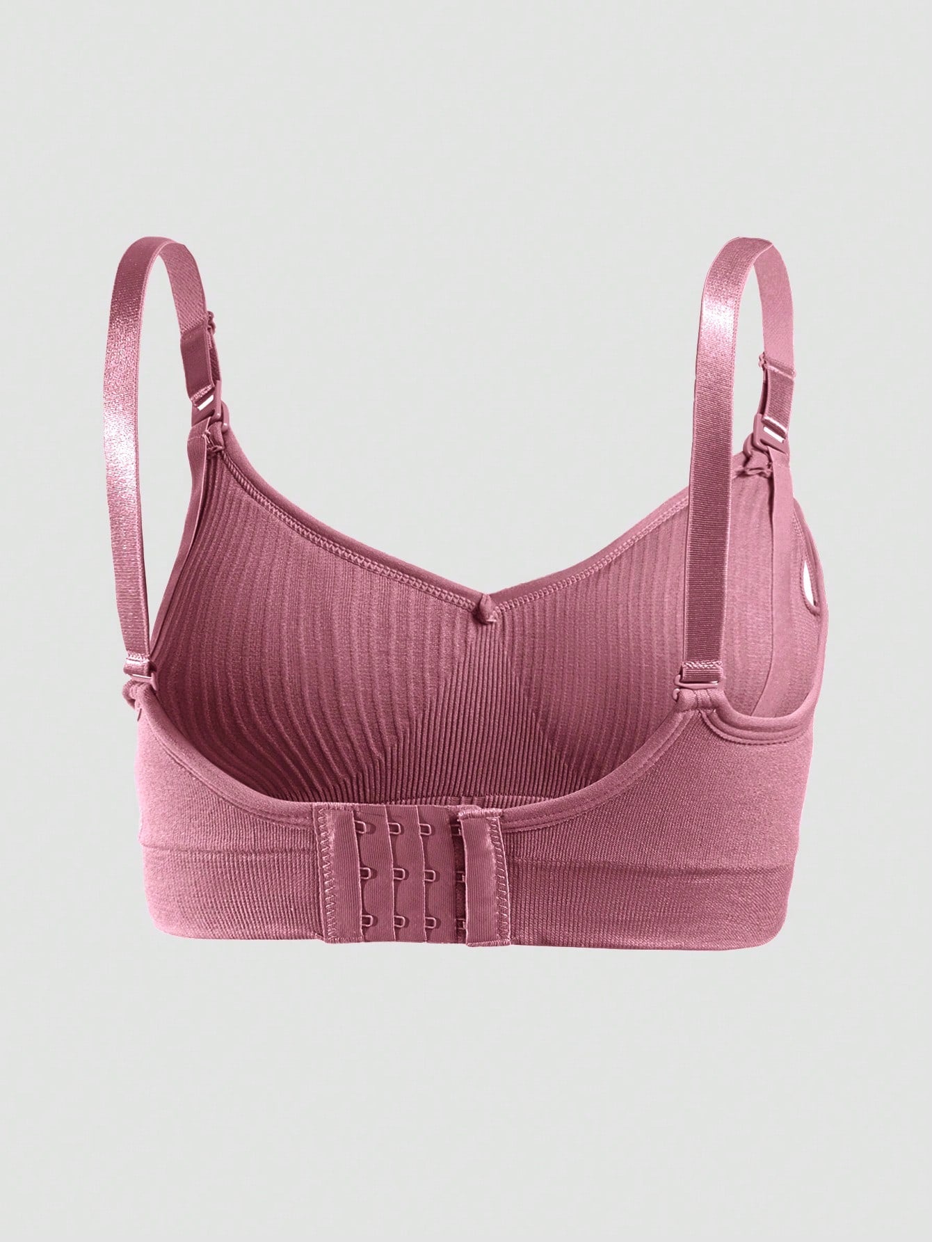 SHEIN 3pcs Nursing Bras with Front Buckle Closure Set