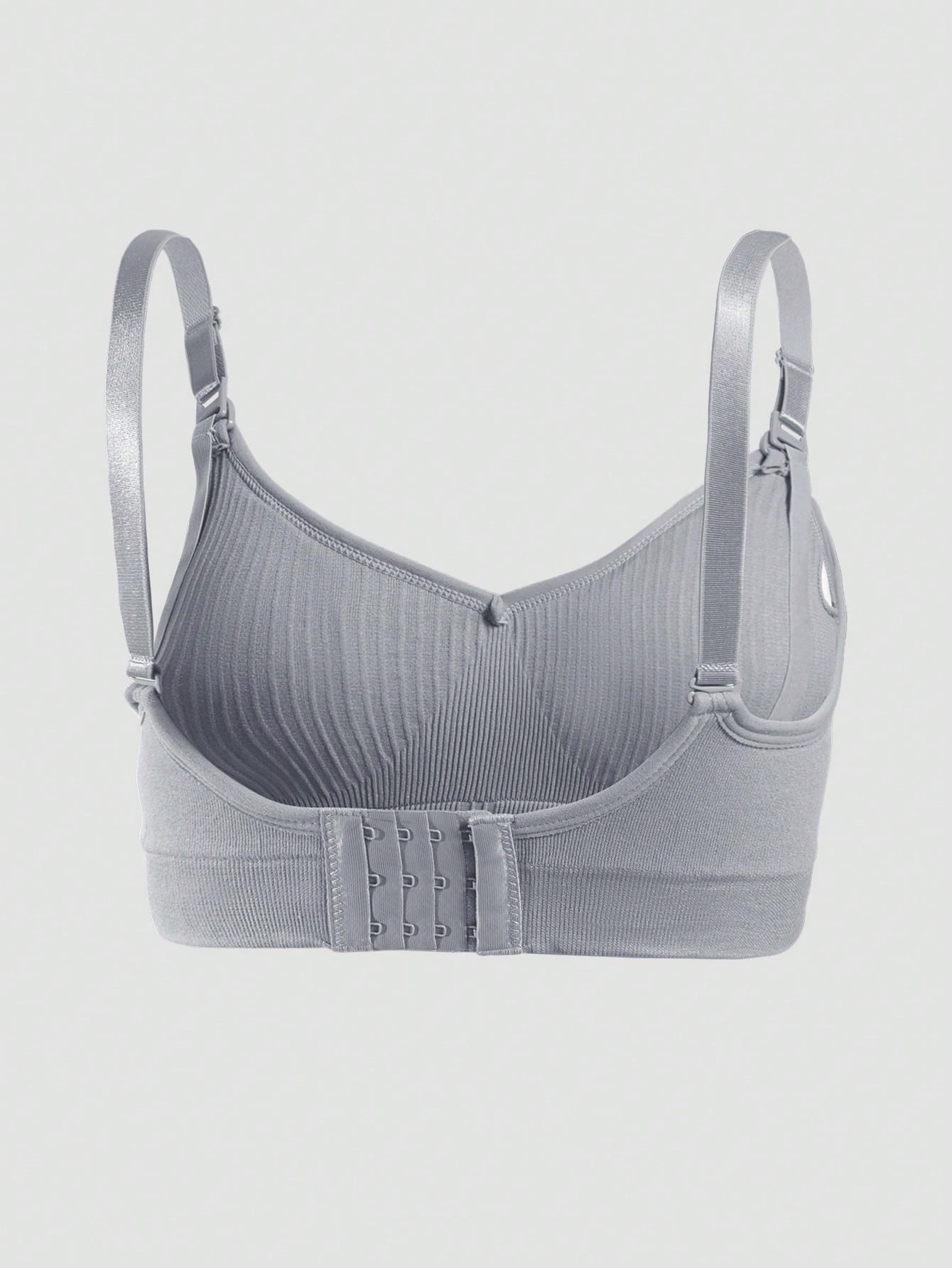 SHEIN 3pcs Maternity Nursing Bras Front-Snap Breastfeeding Comfortable Set