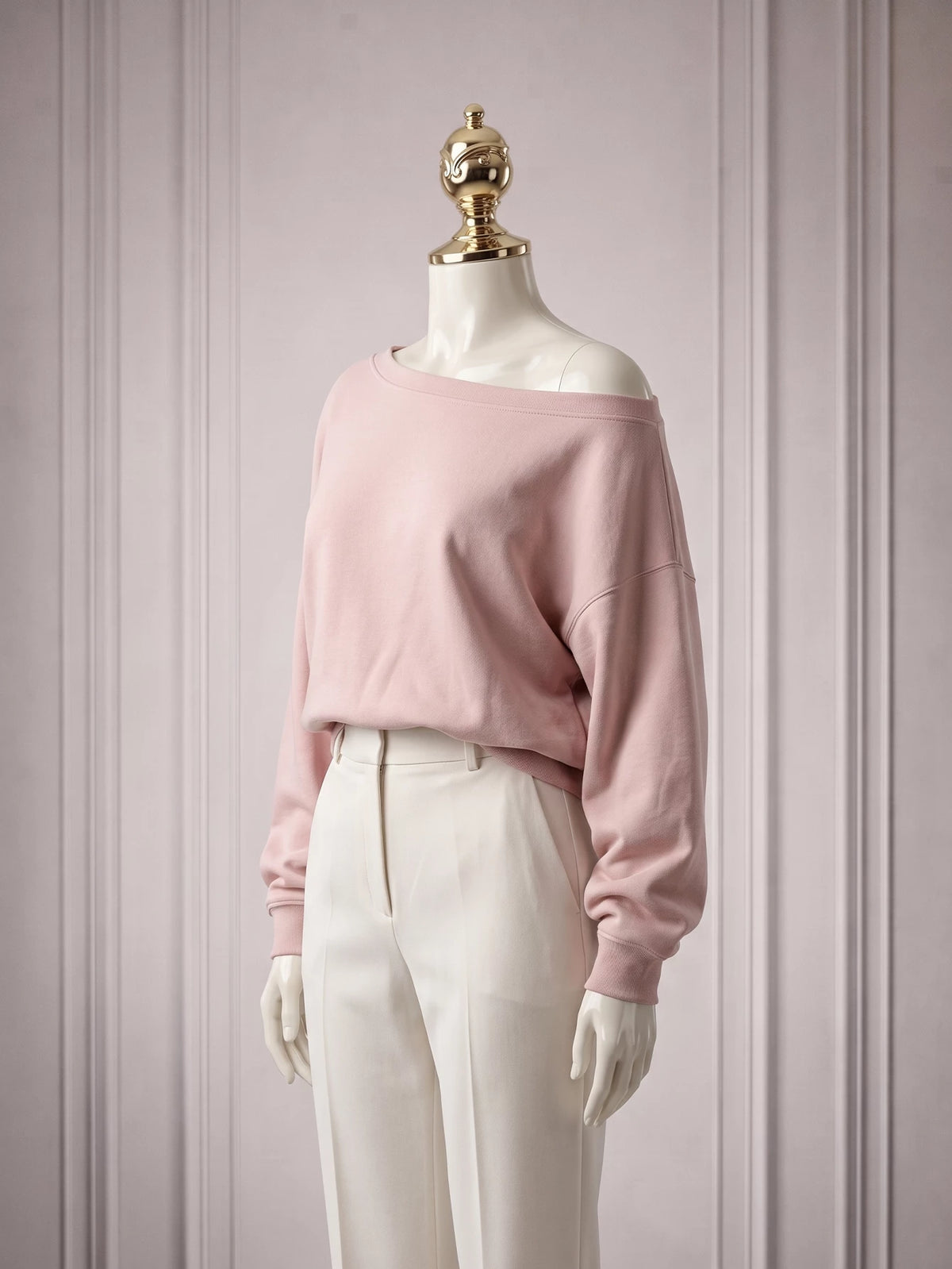 SHEIN DAZY with Asymmetrical Shoulder and Long Sleeves, Off-Shoulder