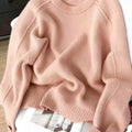 SHEIN wool sweater with raglan sleeves, soft casual style