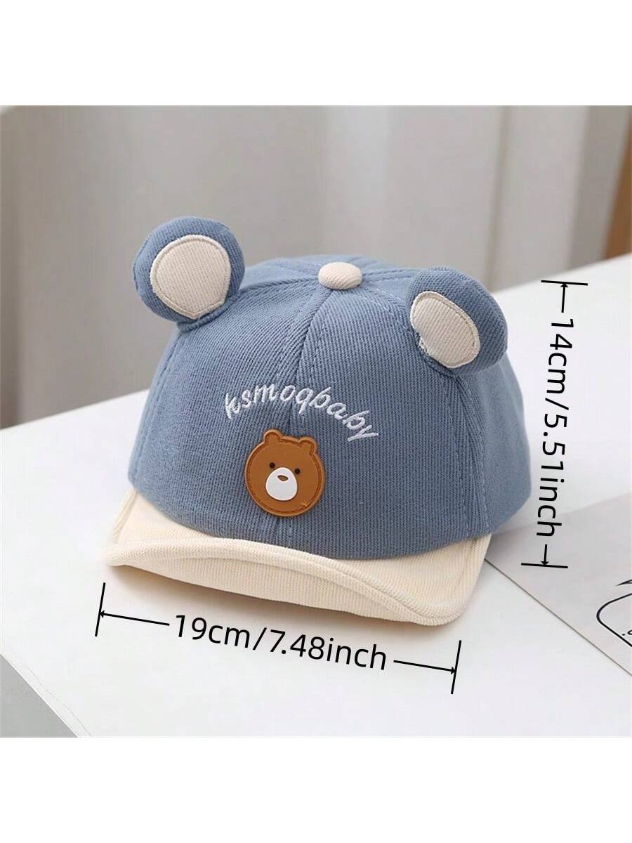 SHEIN Baby Unisex Colored Baseball Cap for Spring