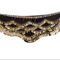SHEIN Lingerie New waist sash with gold coins for belly dancing, long waist sash and weight