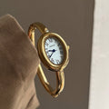 SHEIN Vintage Luxury Minimalist Women's Bracelet Watch