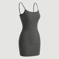 SHEIN Women's DAZY Figure-Hugging Camisole Mini Sundress Casual Dress