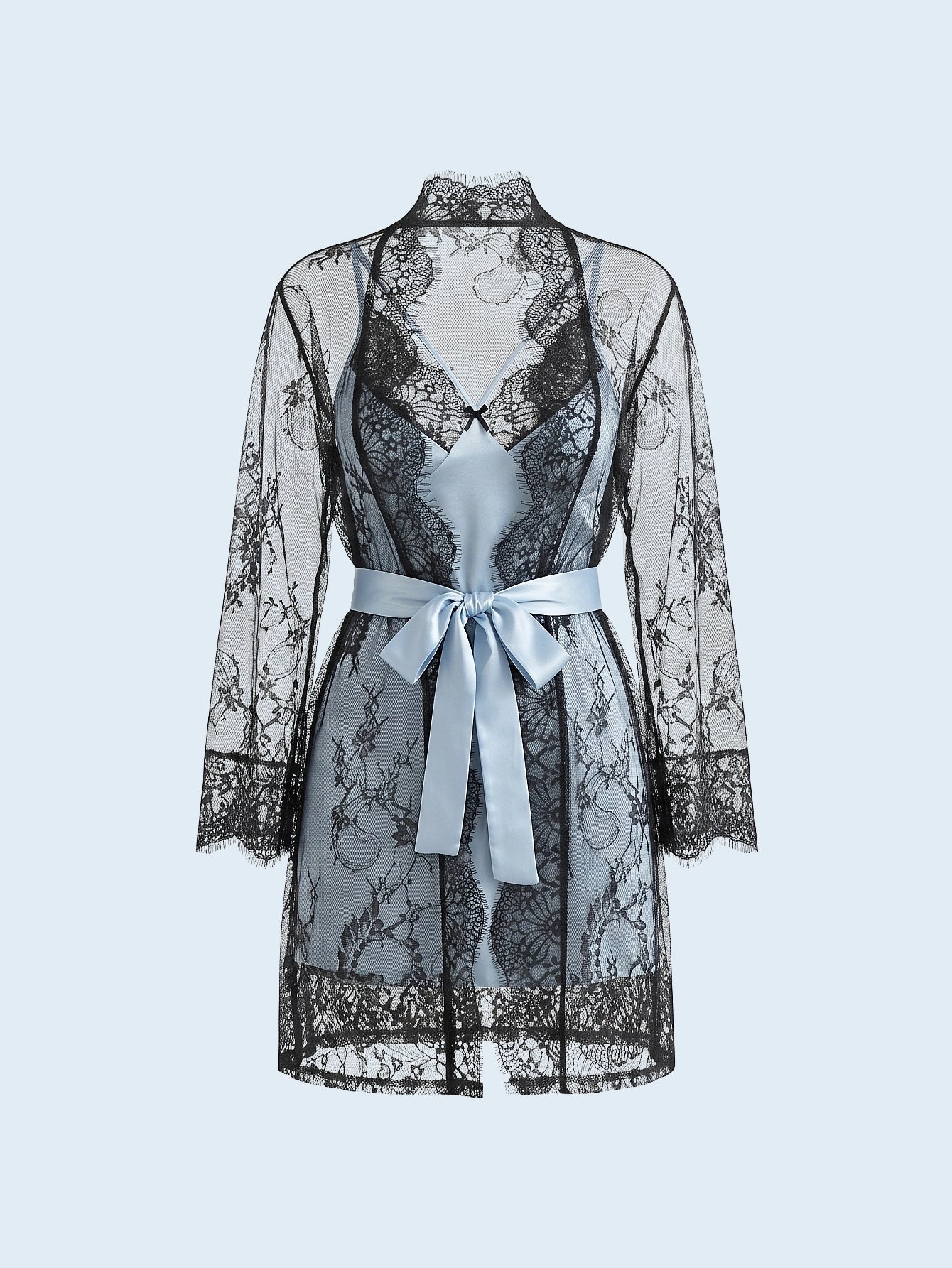 SHEIN Lingerie Slumberist Elegant Ladies Pajama Set Summer Lounge Wear