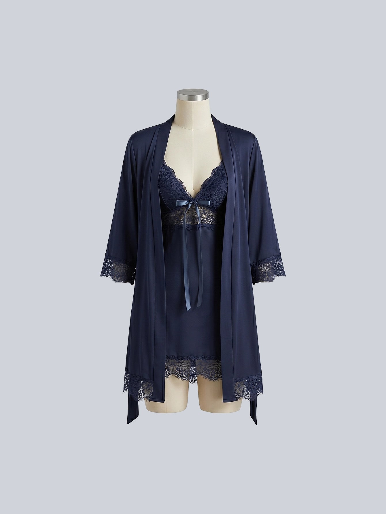 SHEIN Lingerie DAZY Mesh Lace Pajama Set Spring Sleepwear