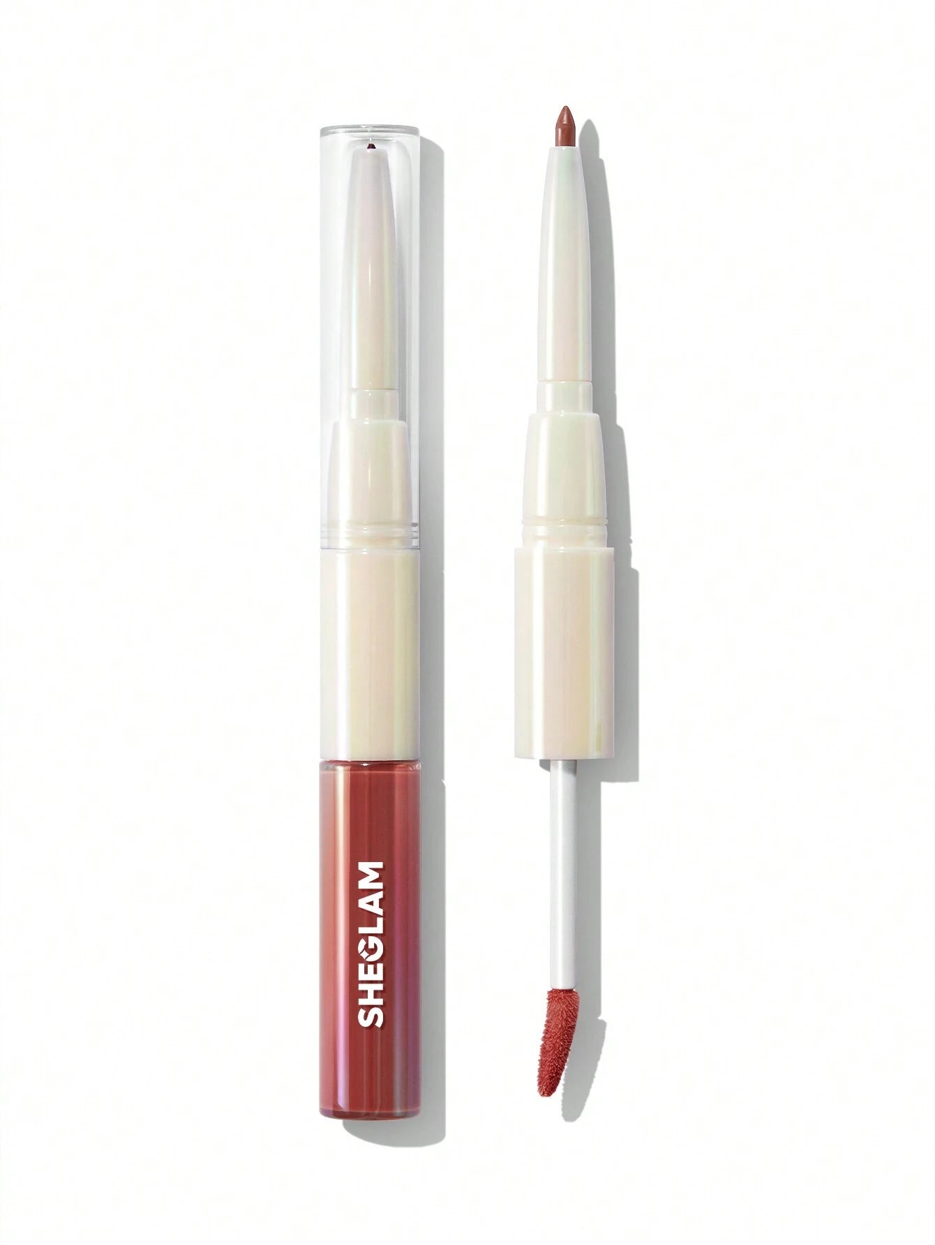 SHEGLAM Lip Rules 2 In 1 Liner and Gloss Pen High Pigment Moisturizing Liquid Lipstick for Defined Lips