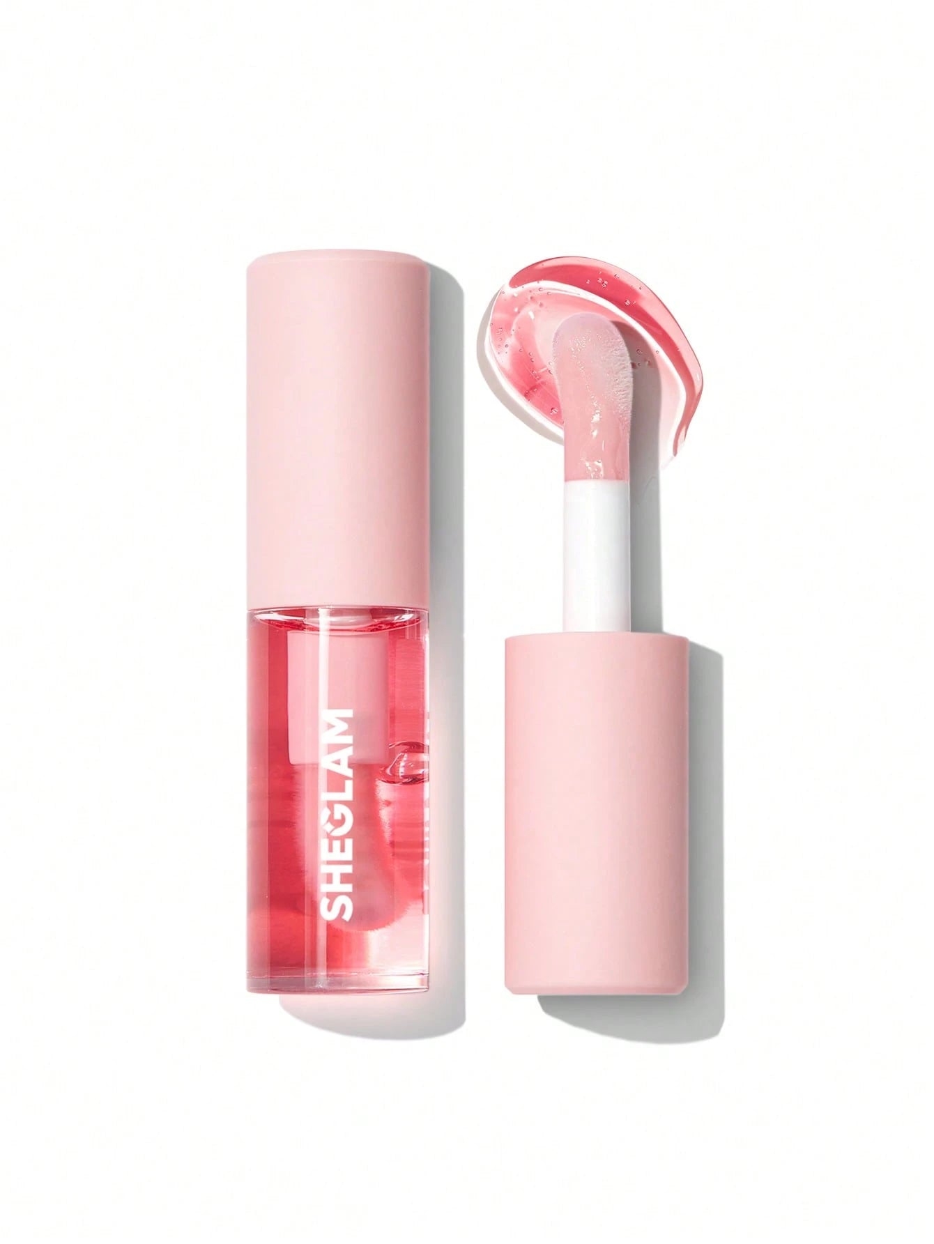 SHEGLAM Jelly Wow Hydrating Lip Oil Berry Involved Moisturizing Plumping Clear Gloss with High Shine Finish