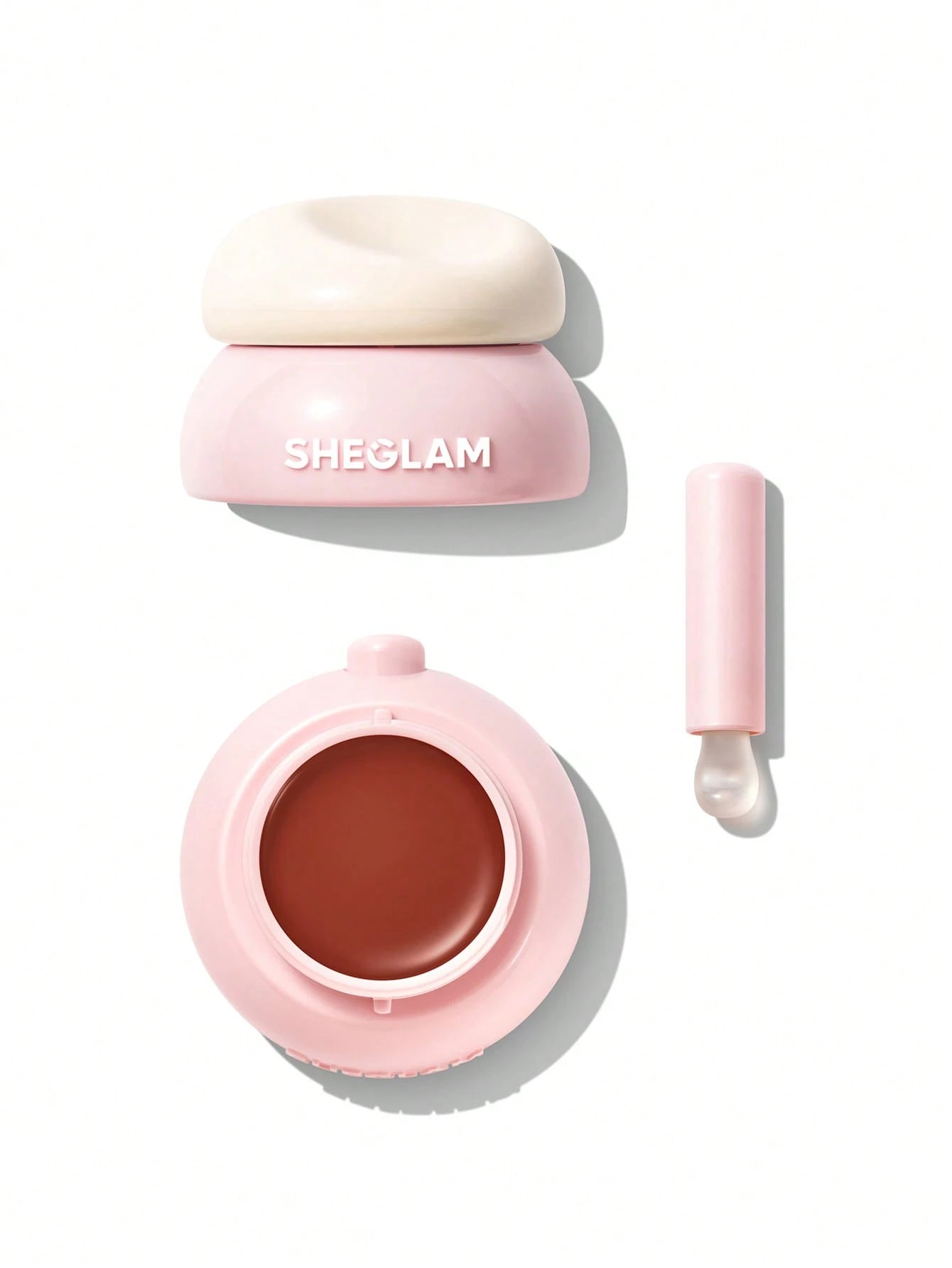 SHEGLAM Hydra Jelly Pocket Lip Jam Fig Flirt Moisturizing High Shine Lip Gloss for Smooth Plump Lips