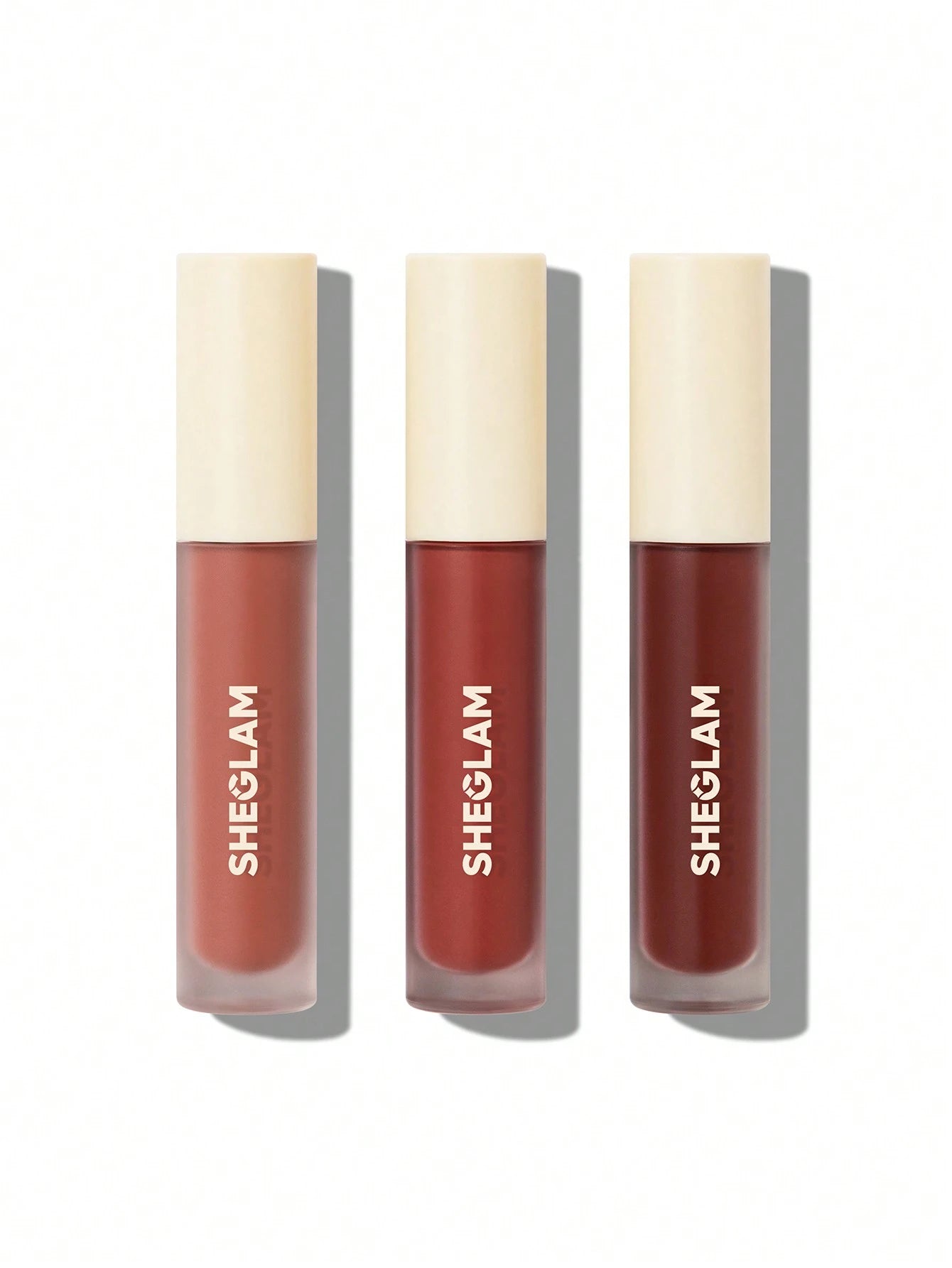 SHEGLAM Matte Allure Mini Liquid Lipstick Set 3 Pcs Long Lasting Nourishing Liquid Lipstick with Sunflower Oil for Smooth Lips