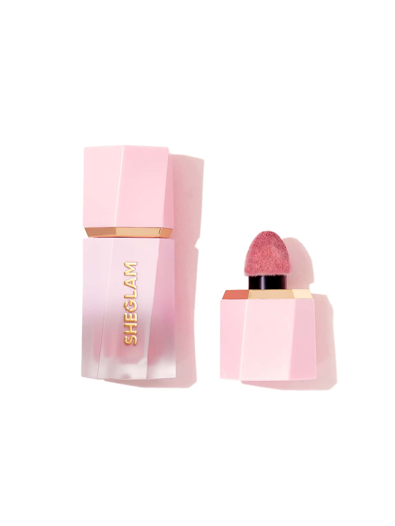 SHEGLAM Color Bloom Dayglow Liquid Blush Love Cake Shimmer Finish Long Lasting Highly Pigmented Lightweight Gel Cream Blusher