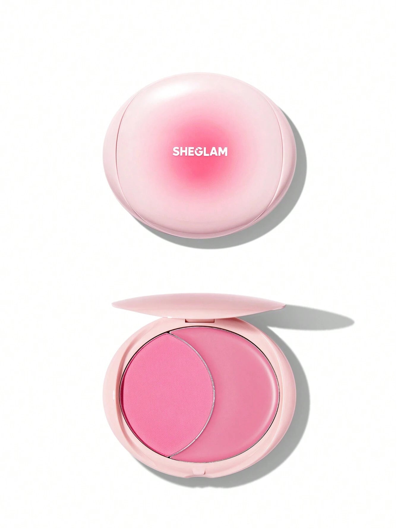 SHEGLAM Cheek 2 Cheek Blush Duo Pink Sprinkles 5 Shades Cream and Powder Long Lasting Blendable Natural Pigment Face Makeup