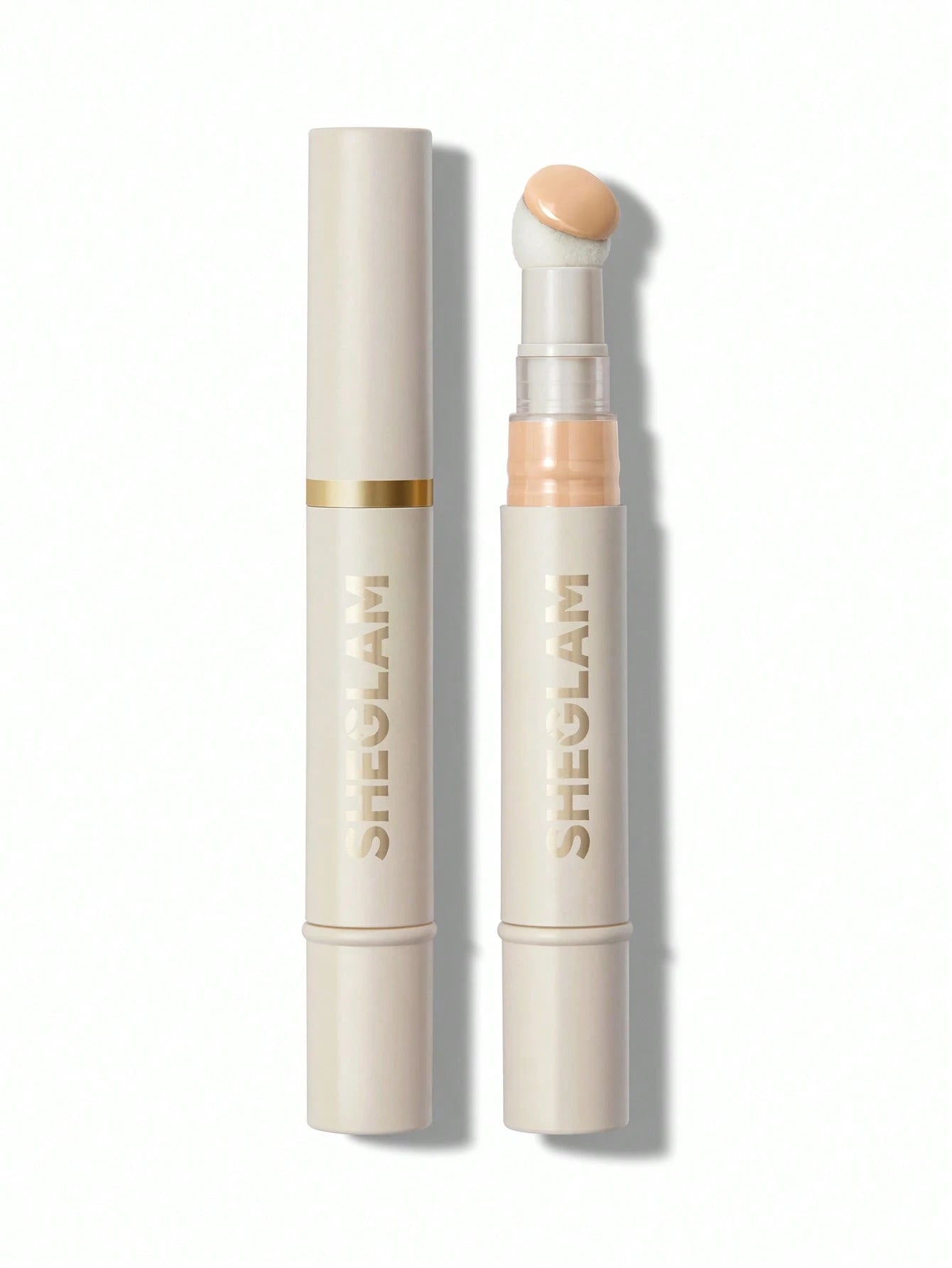 SHEGLAM Complexion Boost Concealer Matte Liquid Long Lasting Brightening Hydrating Color Corrector with Sponge Head Applicator