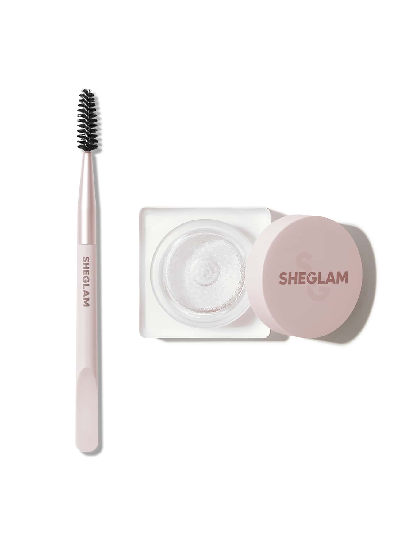 SHEGLAM Set Me Up Brow Hold Crystal Clear Waterproof Eyebrow Gel Long Lasting No Smudge Shaping Wax for Perfect Brows