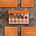 SHEGLAM Centuries Palette 15-Color Matte and Shimmer Eyeshadow Palette Neutral and Cool Tones Long Lasting Smooth Professional Eye Makeup