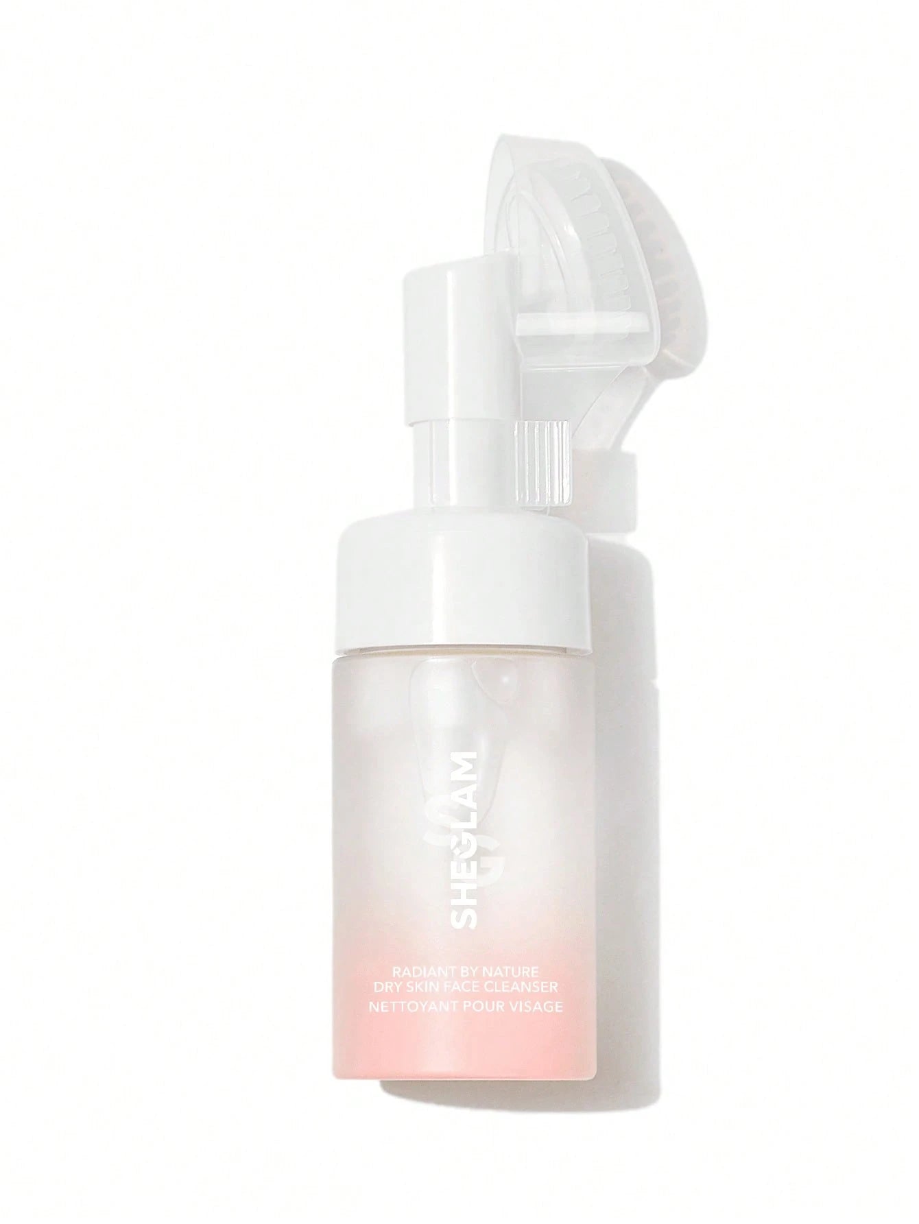 SHEGLAM Radiant By Nature Dry Skin Face Cleanser Hydrating Gentle Daily Liquid to Foam Facial Wash for Soft Smooth Skin