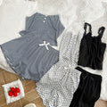 SHEIN Women 6-Piece Lace Floral Camisole And Shorts Pajama Set