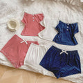 SHEIN Women 6-Piece Lace Floral Camisole And Shorts Set