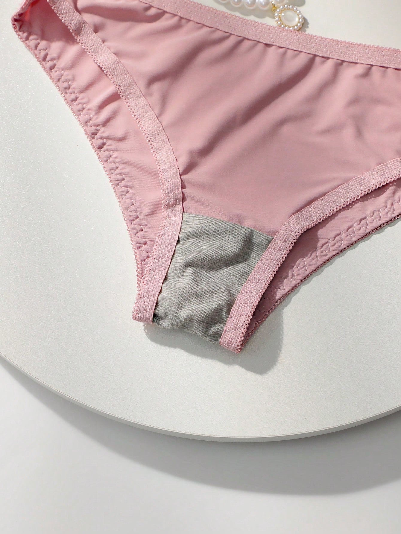 SHEIN 4pcs Women Underwire Lingerie Set with Triangular Panties