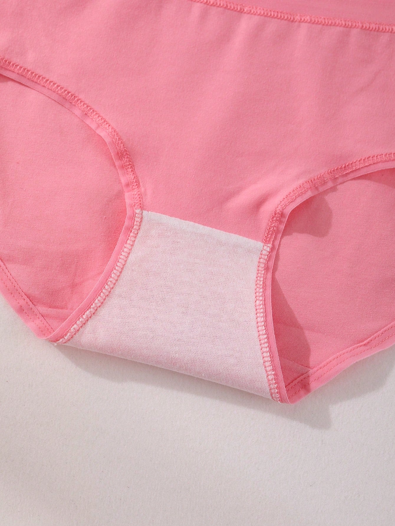 SHEIN 7pcs Women Low Waist Seamless Solid Color Breathable Panties Set